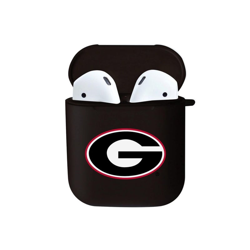 OTM Essentials AirPods Case, University of Georgia AirPods/Black (TPU) - Image 1